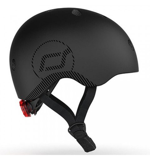 Scoot and Ride Kask - kask dla małych dzieci 3+ M-L | Black